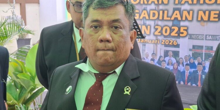 Foto:Ketua Pengadilan Negeri Sampit, Benny Octavianus.
