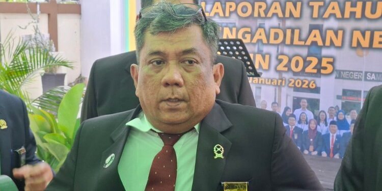 Foto:Ketua Pengadilan Negeri Sampit, Benny Octavianus.