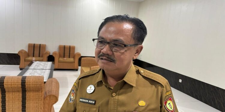 Asisten Ahli Perekonomian dan Pembangunan Setda Kalteng, Herson B. Aden.