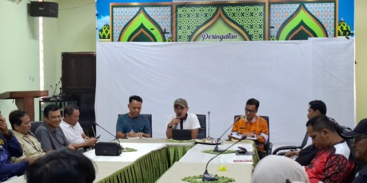 Foto:DIAN/MATA KALTENG - Penyampaian capaian kinerja Dinas SDABMBKPRKP, 23 Januari 2026.