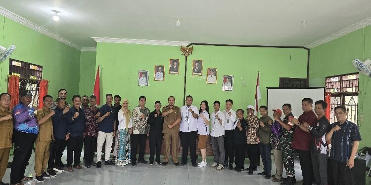 FOTO: IST/MATA KALTENG - Literasi BPJS Ketenagakerjaan di Kasongan Lama.