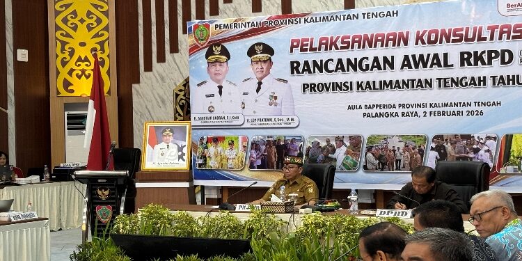 FOTO: IST/MATAKALTENG - Pemprov Kalteng Gelar Konsultasi Publik sebagai Bagian Tahap Penyusunan RKPD Tahun 2027.