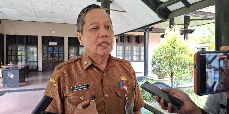 Kepala Dinas Kesehatan Kotim, Umar Kaderi.