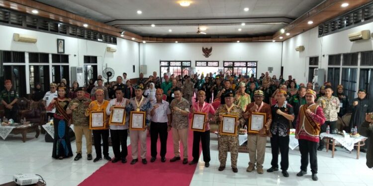 Foto:IST/MATA KALTENG - Konferensi Daerah (Konferda) I Gerakan Pemuda Dayak (GERDAYAK) Indonesia Kabupaten Kotawaringin Timur (Kotim), 11 Februari 2026.