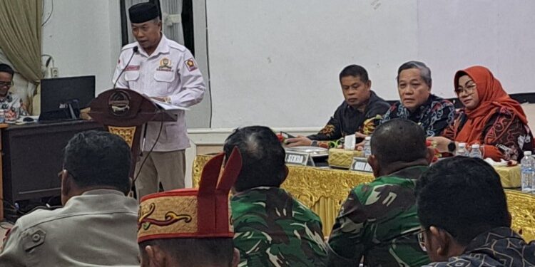 Foto:DIAN/MATA KALTENG - Anggota DPRD Kabupaten Kotawaringin Timur Akhyanoor dalam Forum Konsultasi Publik Rancangan Awal Rencana Kerja Pembangunan Daerah (Ranwal RKPD) Tahun Anggaran 2027, Kamis, 12 Februari 2026.