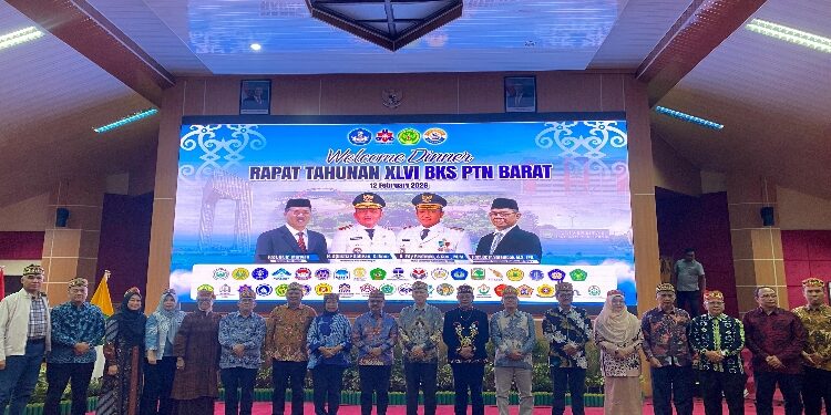 FOTO: NRA/MATAKALTENG - Welcome Dinner Rapat Tahunan XLVI Badan Kerja Sama Perguruan Tinggi Negeri (BKS PTN) Barat.