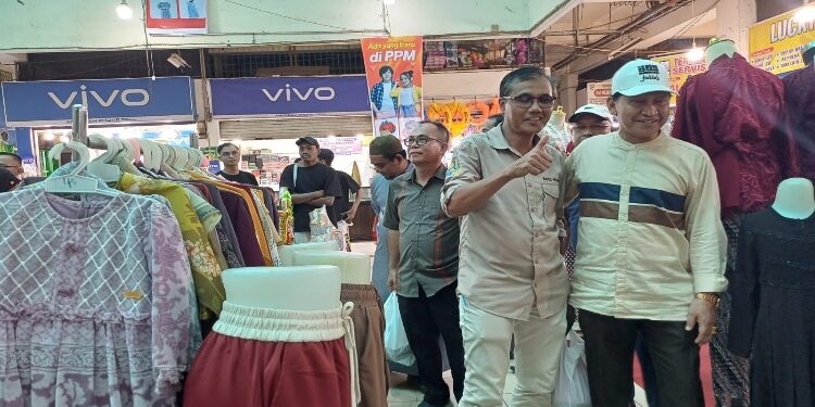 FOTO: IST/MATA KALTENG - Suasana bazar di PPM Sampit, Minggu 15 Februari 2026.