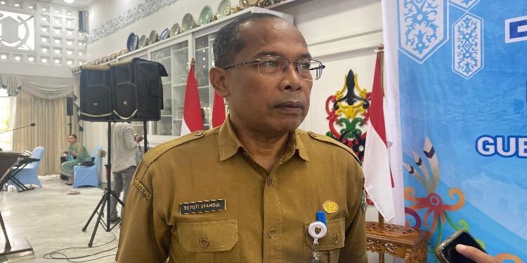 Kepala Dinas Kesehatan Kalteng, Suyuti Syamsul.