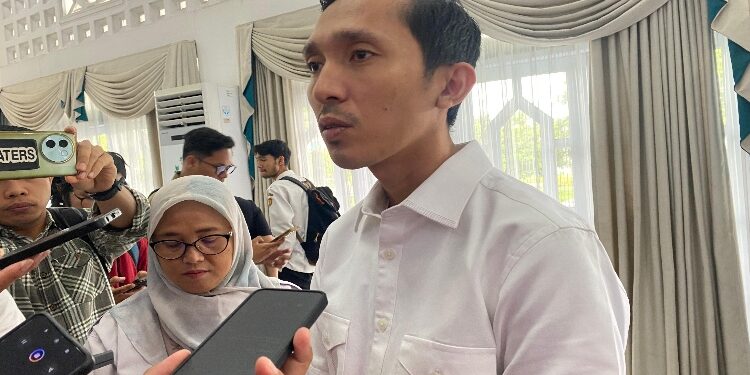 Pelaksana Tugas Kepala Dinas Komunikasi, Informatika, Persandian dan Statistik Provinsi Kalimantan Tengah, Rangga Lesmana.