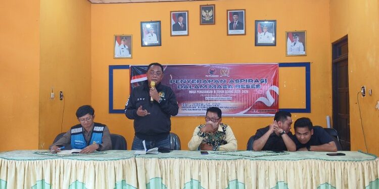 Foto:IST/MATA KALTENG - Reses perorangan yang dilaksanakan Anggota DPR RI Dapil Kalteng di Kotim.