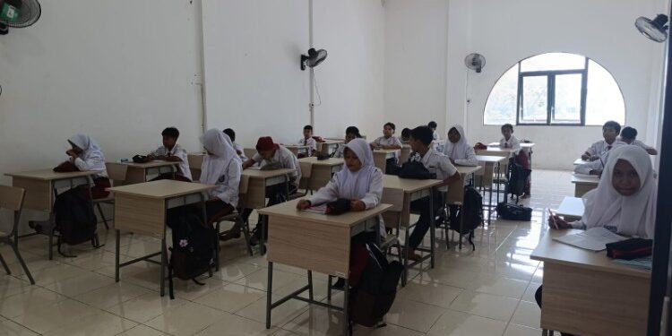 Foto:IST/MATA KALTENG - Suasana kelas Sekolah Rakyat.