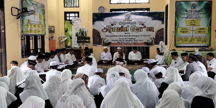 FOTO: IST/MATA KALTENG - Khotmil Al-Qur’an, peringatan Nuzulul Qur’an, serta buka puasa bersama yang digelar Pengurus Persatuan Wredatama Republik Indonesia (PWRI) Kabupaten Kotawaringin Timur, Jumat 6 Maret 2026.