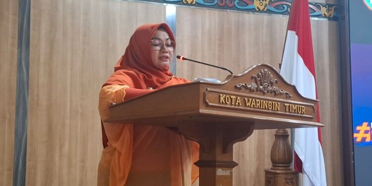 Foto:Wakil Bupati Kabupaten Kotawaringin Timur (Kotim) Irawati.