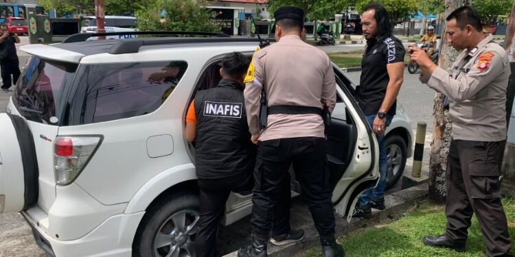 FOTO: Tim Satreskrim Polresta Palangka Raya, pada saat melakukan olah TKP.