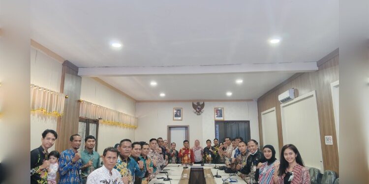 Foto:IST/MATA KALTENG - kegiatan Kepatuhan Ekosistem Desa Menuju Universal Coverage Jamsostek 100 Persen Kabupaten Kotawaringin Timur, Kamis 12 Maret 2026.