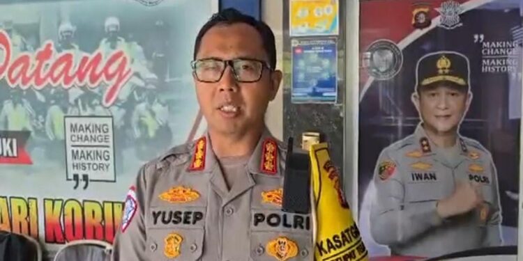 Direktur Lalu Lintas Polda Kalteng, Kombes Pol Yusep Dwi Prastiya.