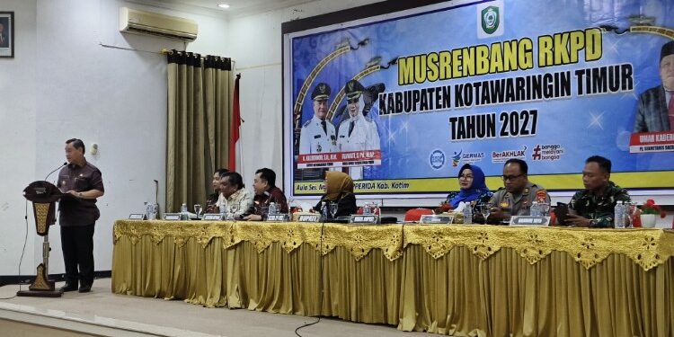 Foto:IST/MATA KALTENG - Musyawarah Perencanaan Pembangunan (Musrenbang) Rancangan Rencana Kerja Pemerintah Daerah (RKPD) Tahun 2027, 26 Maret 2026.