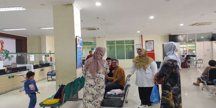 FOTO: IST/MATA KALTENG - Kunjungan pasien di RSUD dr Murjani Sampit.