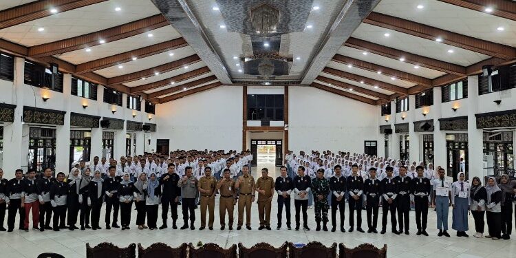Foto:DIAN/MATA KALTENG - Pembukaan seleksi Pembentukan Pasukan Pengibar Bendera Pusaka (Paskibraka) Kabupaten Kotawaringin Timur (Kotim), 30 Maret 2026.