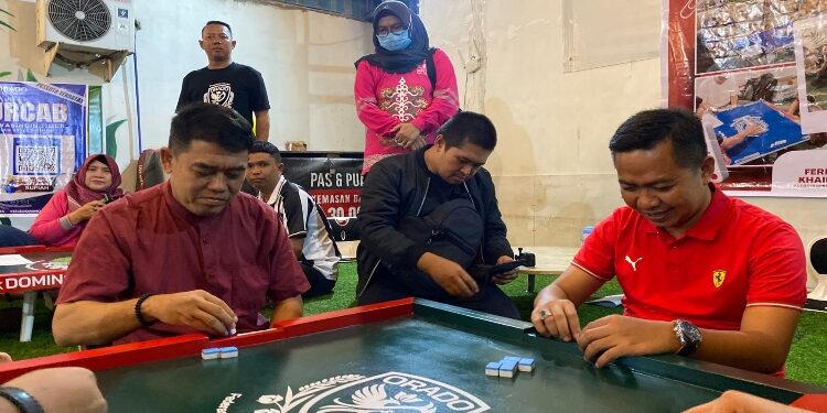 FOTO: IST/MATA KALTENG - Pembukaan Kejuaraan Cabang (Kejurcab) Domino Kotim Tahun 2026, Jumat 3 April 2026.