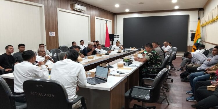 FOTO: IST/MATAKALTENG - Rakor kepengurusan Gabungan Kelompok Tani Hutan (Gapoktanhut) Bagendang Raya, Senin 6 April 2026.