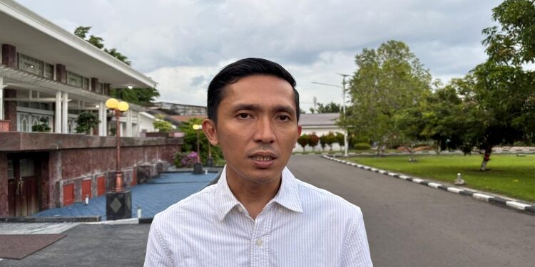 Pelaksana Tugas (Plt) Kepala Dinas Komunikasi, Informatika, Persandian dan Statistik (Diskominfosantik) Kalimantan Tengah, Rangga Lesmana.