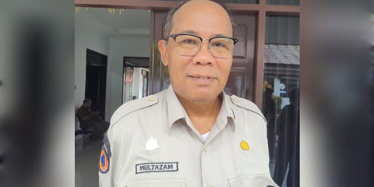 Foto:Kepala Pelaksana Badan Penanggulangan Bencana Daerah (BPBD) Kabupaten Kotawaringin Timur (Kotim) Multazam.