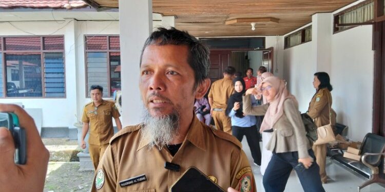 Foto:Kepala Bidang Pencegahan dan Pengendalian Penyakit Dinas Kesehatan Kotim, Nugroho Kuncoro Yudho.