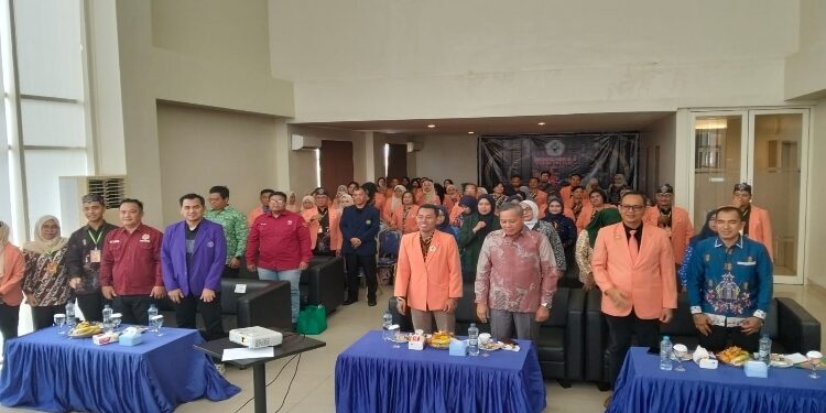 FOTO: ST/MATA KALTENG- Musyawarah Daerah (Musda) ke-V Persatuan Terapis Gigi dan Mulut Indonesia (PTGMI) Provinsi Kalimantan Tengah, di Sampit, Sabtu 18 April 2026.