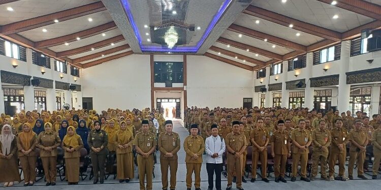 Foto:IST/MATA KALTENG - Halal bihalal dan siraman rohani KORPRI Kotim, 20 April 2026.