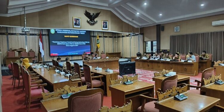 Foto:IST/MATA KALTENG - RDP opsimalisasi PAD dan kemudahan pembayaran pajak, 20 April 2026.