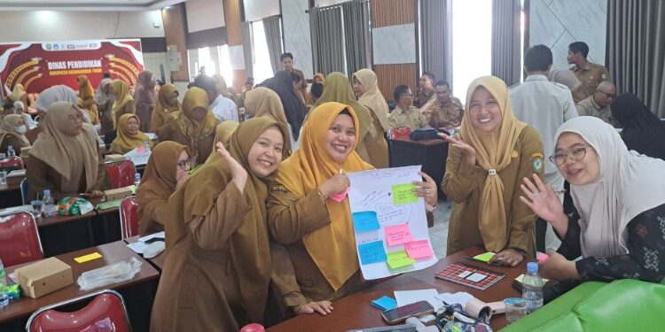 Foto:IST/MATA KALTENG - Kegiatan penguatan kompetensi pendidikan agama Islam di kabupaten Kotim oleh Dinas Pendidikan.