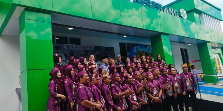 Foto:IST/MATA KALTENG - Bangunan puskesmas baru di Mentaya Seberang.