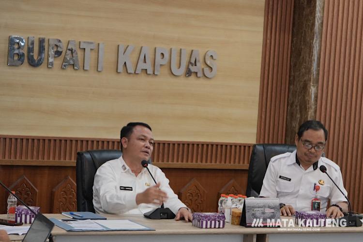 Sekda Kapuas Pimpin Rakor Persiapan Pembangunan Sekolah Rakyat Tahun 2026