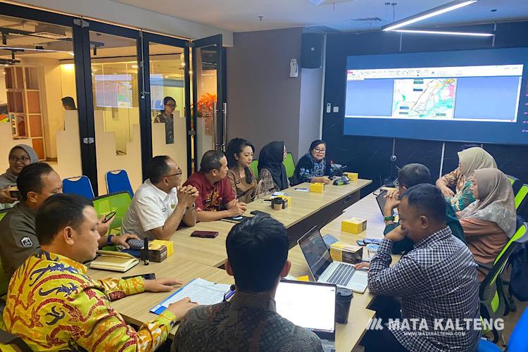Sekda Kapuas Audiensi dengan Bappenas Bahas Penanganan Jalan Basarang–Batanjung