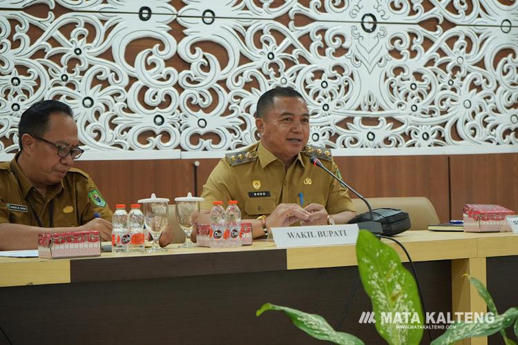 Wabup Kapuas Pimpin Rakor Skema Penyelesaian Tenaga Non ASN