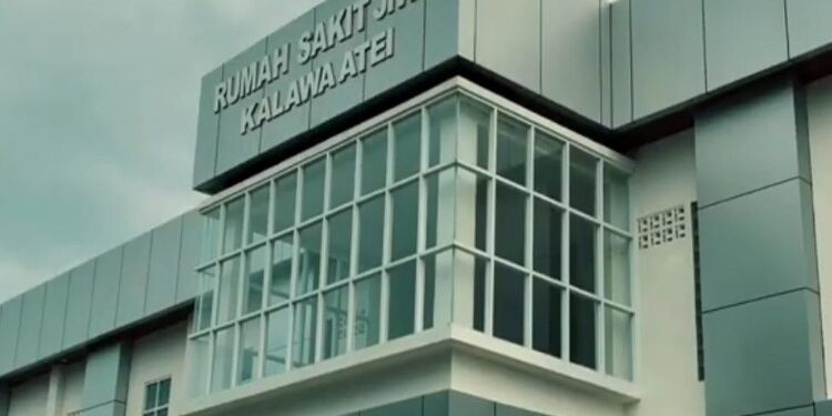 Rumah Sakit Jiwa Kelawa Atei.