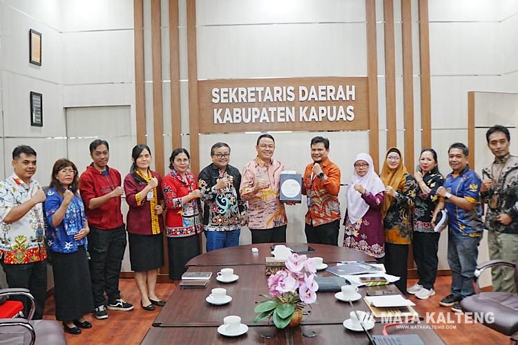Sekda Terima Audiensi BPS Kapuas, Bahas Inflasi dan Dukungan Sensus Ekonomi 2026