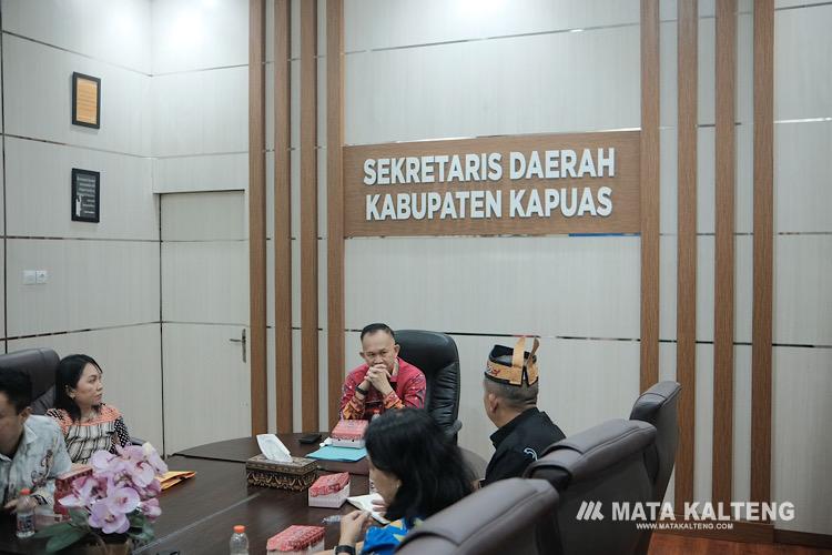 Staf Ahli EKP Pimpin Rapat Lanjutan Penataan Kawasan Jalan Melati, Tujuh Keluarga Tercatat Tempati Lahan Milik Pemkab Kapuas