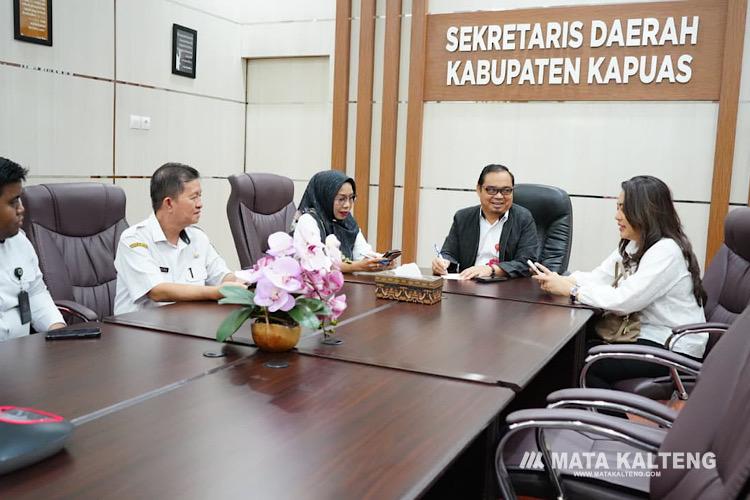 Pemkab Kapuas Ikuti Sosialisasi Penilaian Reward Pembiayaan Kreatif dari Kemendagri
