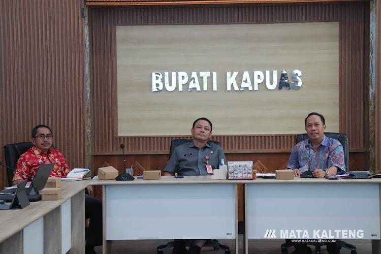 Sekda Usis I. Sangkai memimpin Rapat Finalisasi Laporan Pro-SN 2025