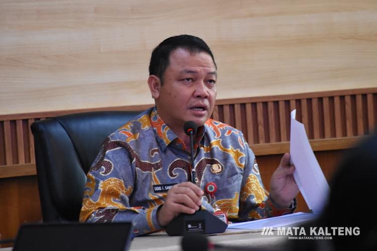 Sekda Kapuas Pimpin Evaluasi Kinerja Perumdam Tirta Pambelom Triwulan IV