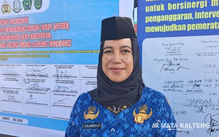 Foto:Kepala Dinas Pendidikan Kotim, Yolanda Lonita Fenisia.