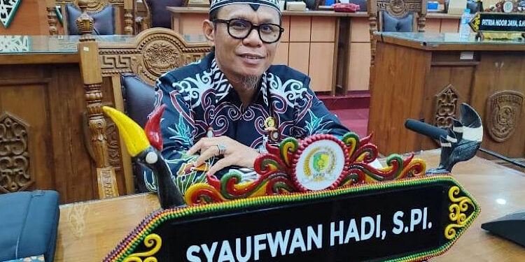 Foto: Wakil Ketua II Komisi I DPRD Kota Palangka Raya, Syaufwan Hadi