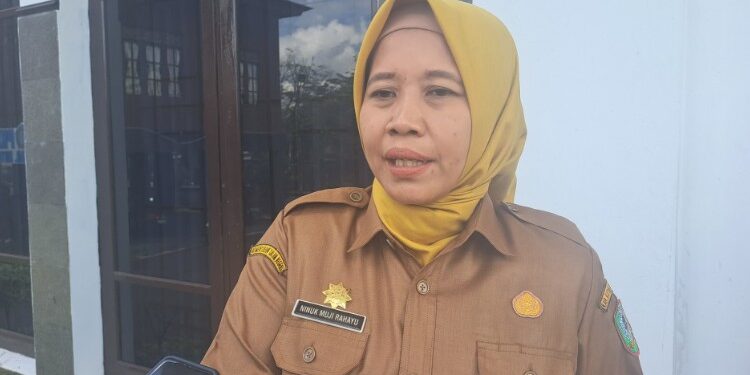 Foto:Kepala Dinas Pemberdayaan Masyarakat dan Desa (DPMD) Kotim, Ninuk Muji Rahayu.