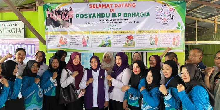 Foto:IST/MATA KALTENG - kunjungan dan pembinaan Posyandu 6 Standar Pelayanan Minimal (SPM) di Posyandu Bahagia, Kelurahan Baamang Barat, Kecamatan Baamang, 20 Mei 2026.
