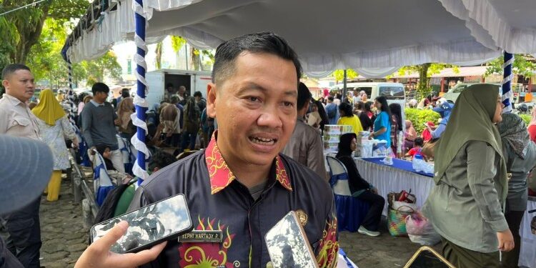 Foto:Kepala Dinas Pertanian dan Ketahanan Pangan (DPKP) Kotim, Yephi Hartady Periyanto.