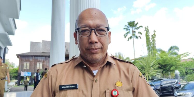Foto:Kepala Dinas Komunikasi dan Informatika Kabupaten Kotawaringin Timur, Cok Orda Putra Legawa.