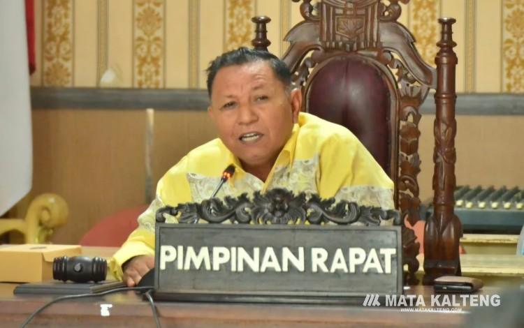 Foto:Wakil Ketua DPRD Kabupaten Kotawaringin Timur (Kotim) Rudianur.