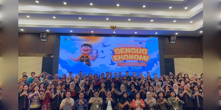 Foto:IST/MATA KALTENG - Kegiatan kerjasama BPJS Ketenagakerjaan Sampit dan BPS Katingan.